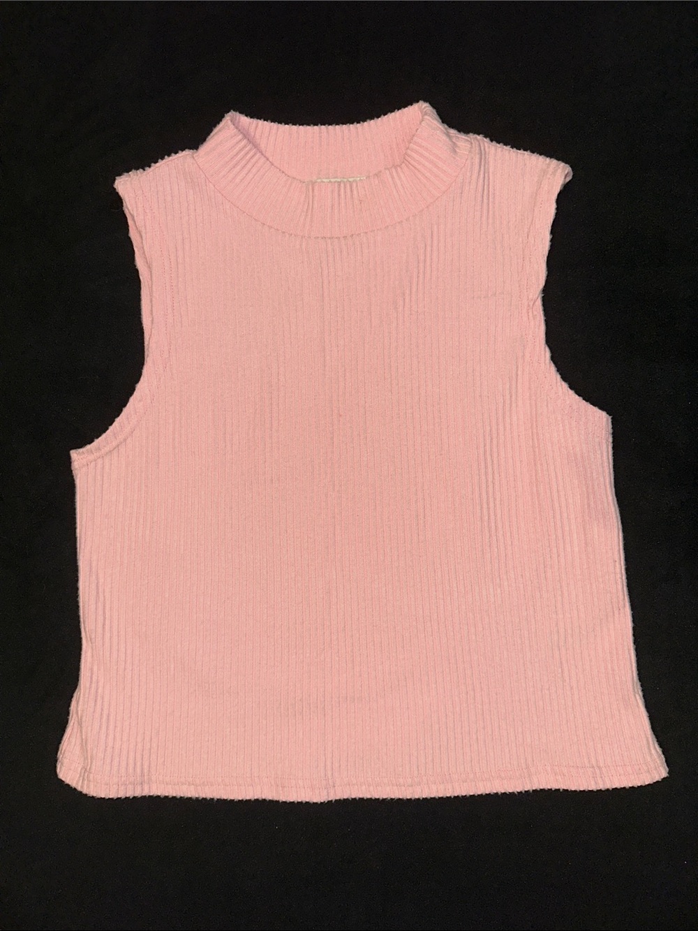 Francesca’s Ribbed Turtle Neck Tank